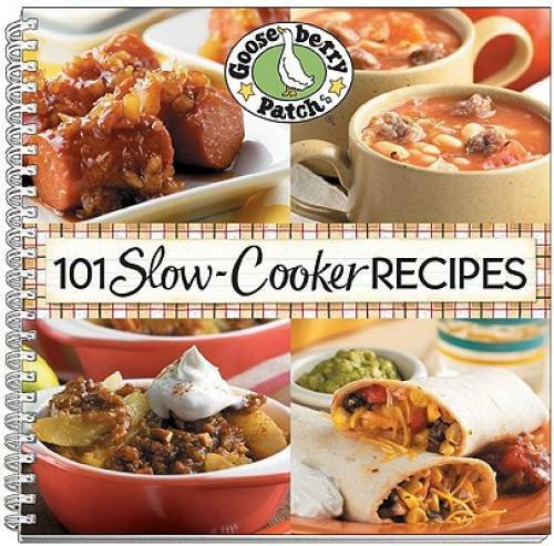 101 Slow-Cooker Recipes (101 Cookbook Collection) – Spiral-bound – GOOD