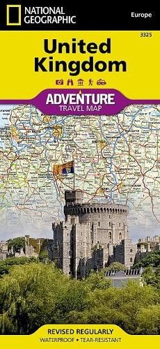 Nat Geo Maps United Kingdom Map (Map)