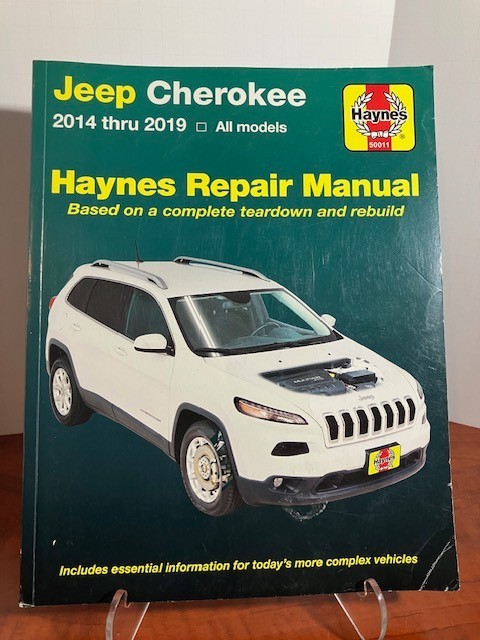Haynes 50011 Jeep Cherokee Repair Manual 2014-2019 All Models OEM Service Guide