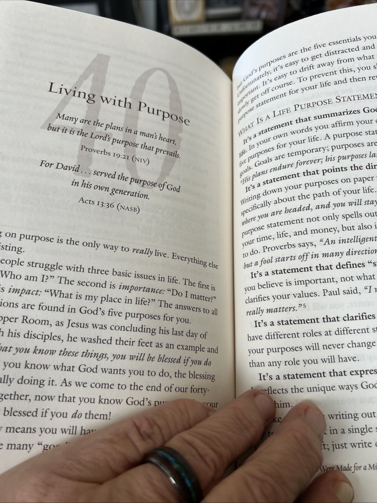 What on Earth Am I Here For? by Rick Warren (2002, Hardcover)