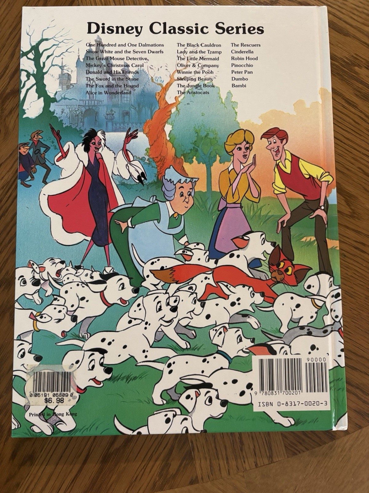 NEW DISNEY CLASSIC SERIES, 101 DALMATIANS GALLERY/TWIN BOOKS 1989