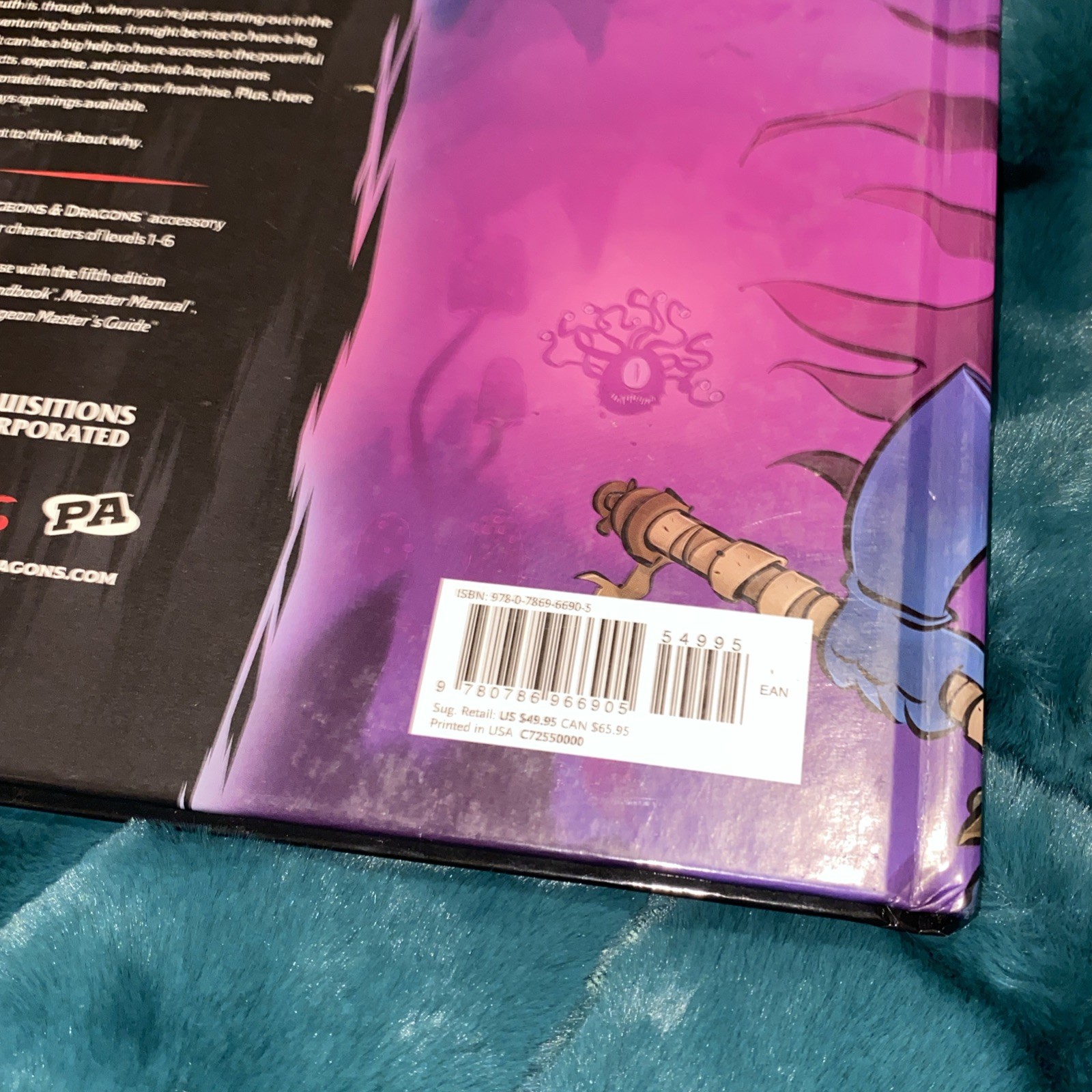 Dungeons and Dragons Acquisitions Incorporated 2019 1ST PRINTING