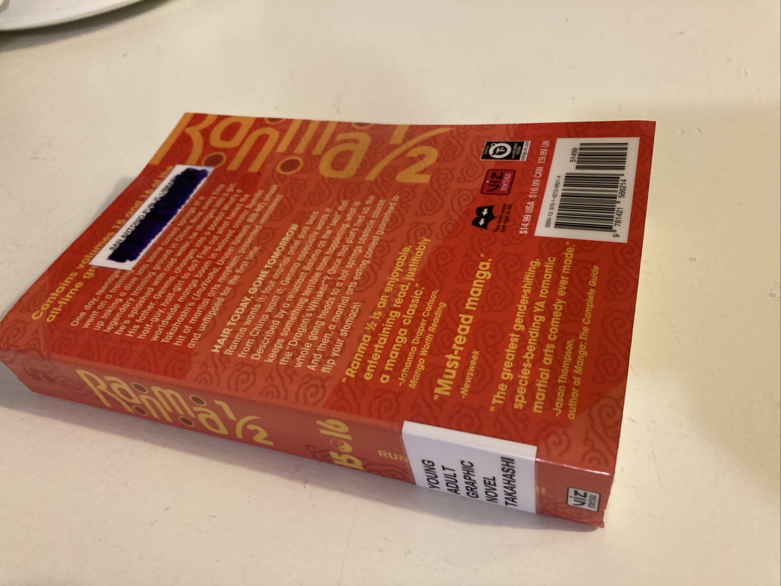 Ranma 1/2 (2-in-1 Edition), Volumes 15 & 16, Rumiko Takahashi, From Library