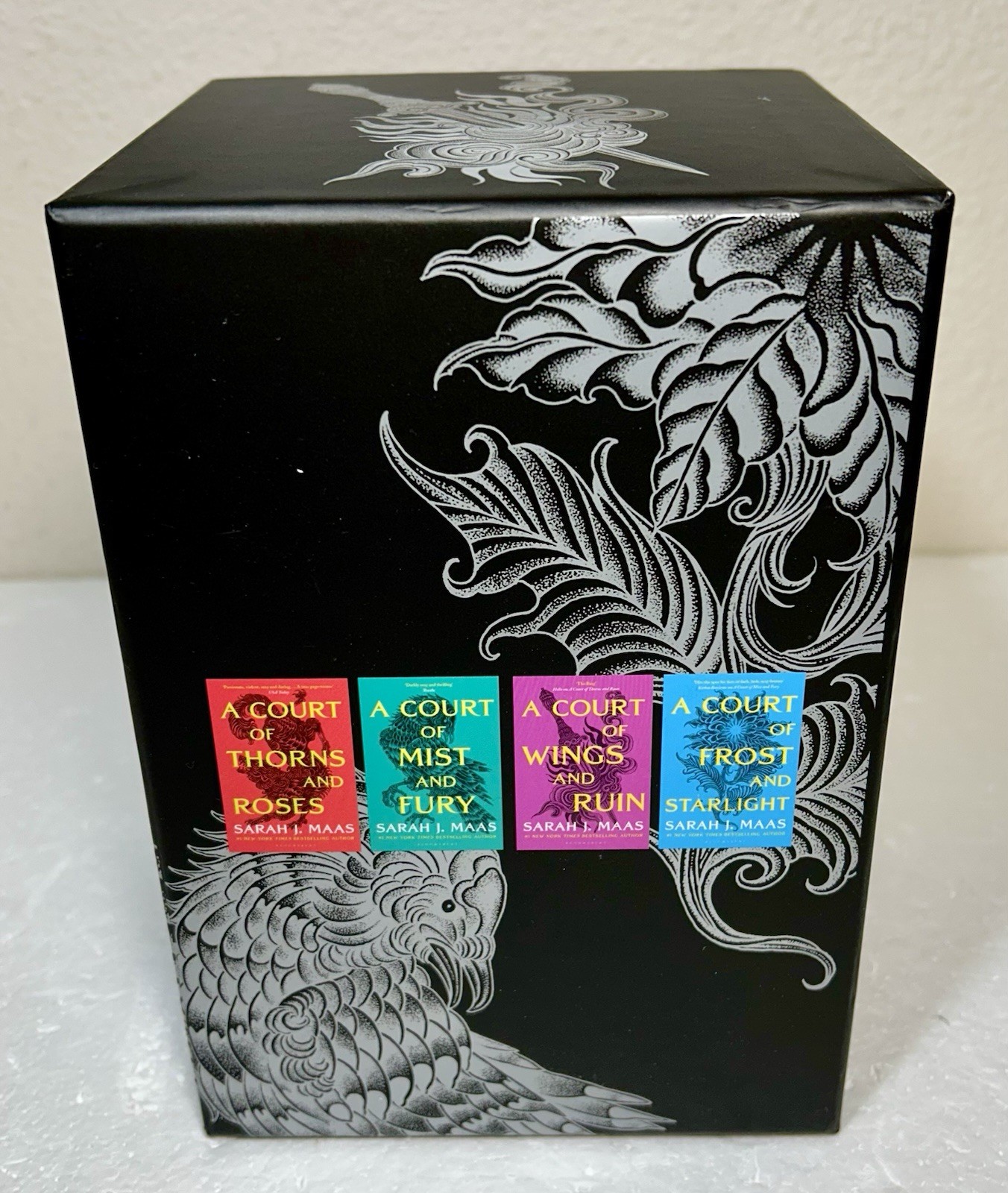 Sarah J Maas Court of Thorns and Roses Box Set 4 Books (1-4) Trade Paperback