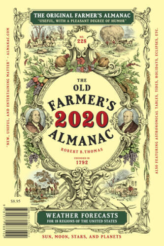 The Old Farmer’s Almanac 2020 – Paperback By Old Farmerâ??s Almanac – VERY GOOD