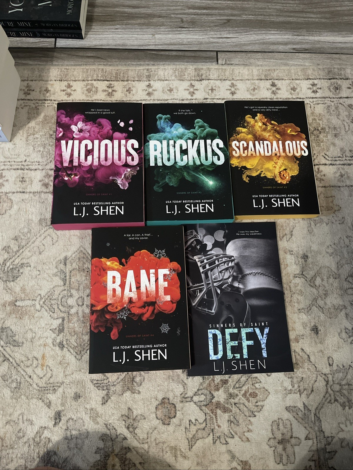 Sinners of Saint Series by L.J. Shen 5 Books – Fiction – Paperback
