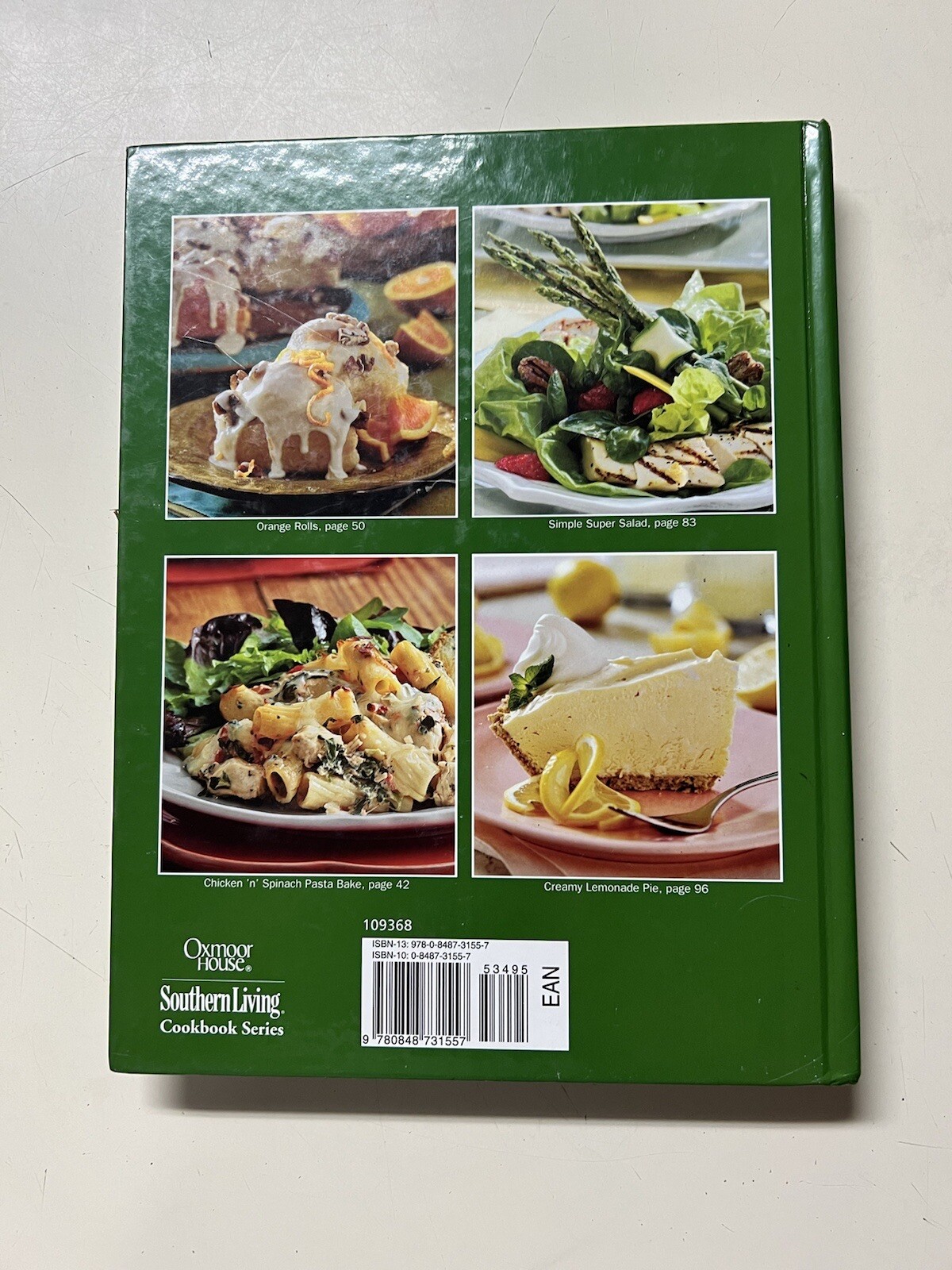 Southern Living 2007 Annual Recipes Every Single Recipe Cookbook 368 Pages Home