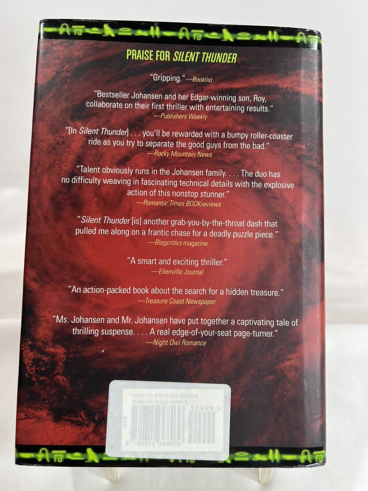 Iris Johansen Stormcycle Like New Hardcover Thriller Book Adults Unbranded