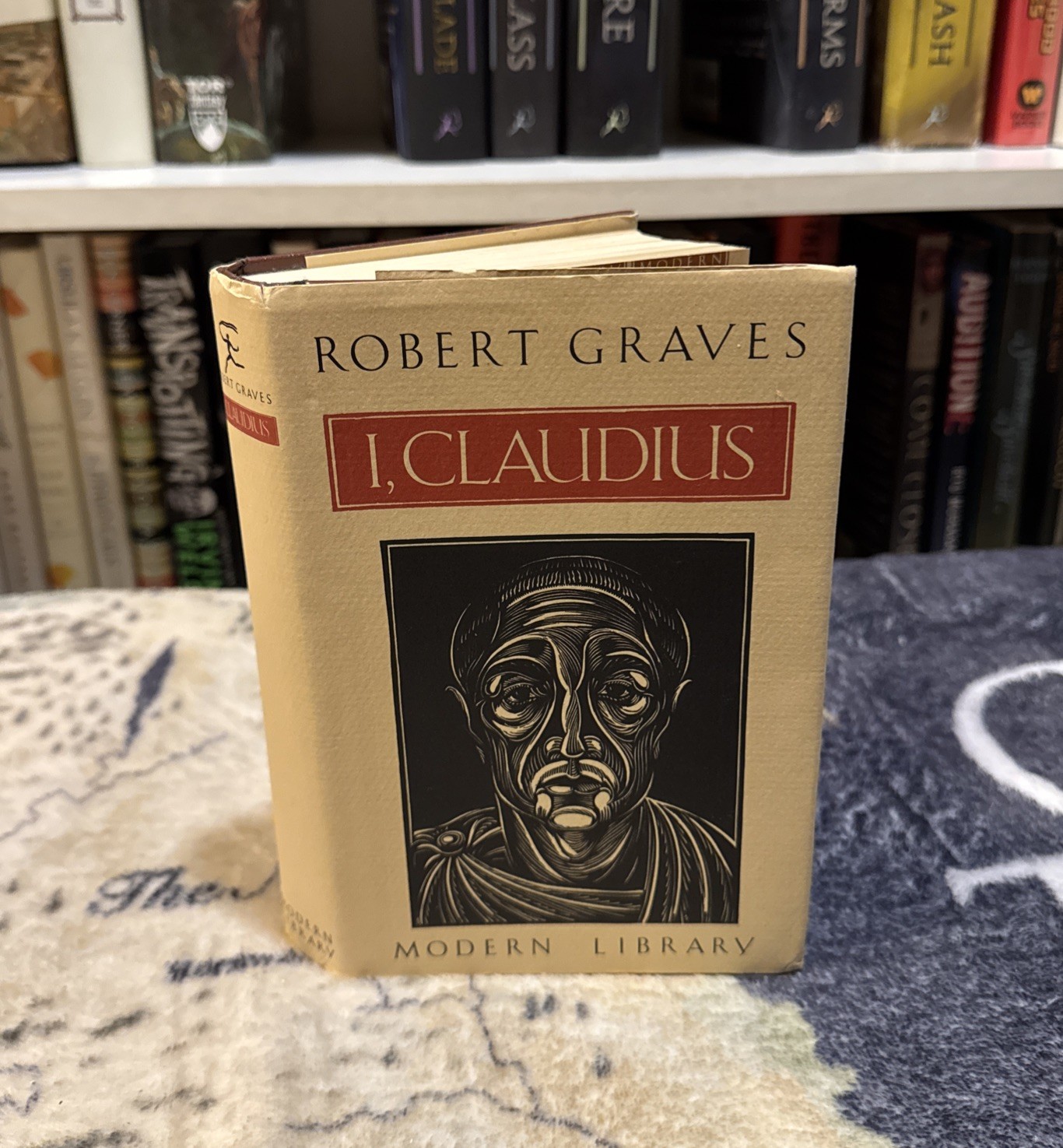 I, Claudius – Robert Graves (1982, Hardcover) Modern Library Edition, HCDJ