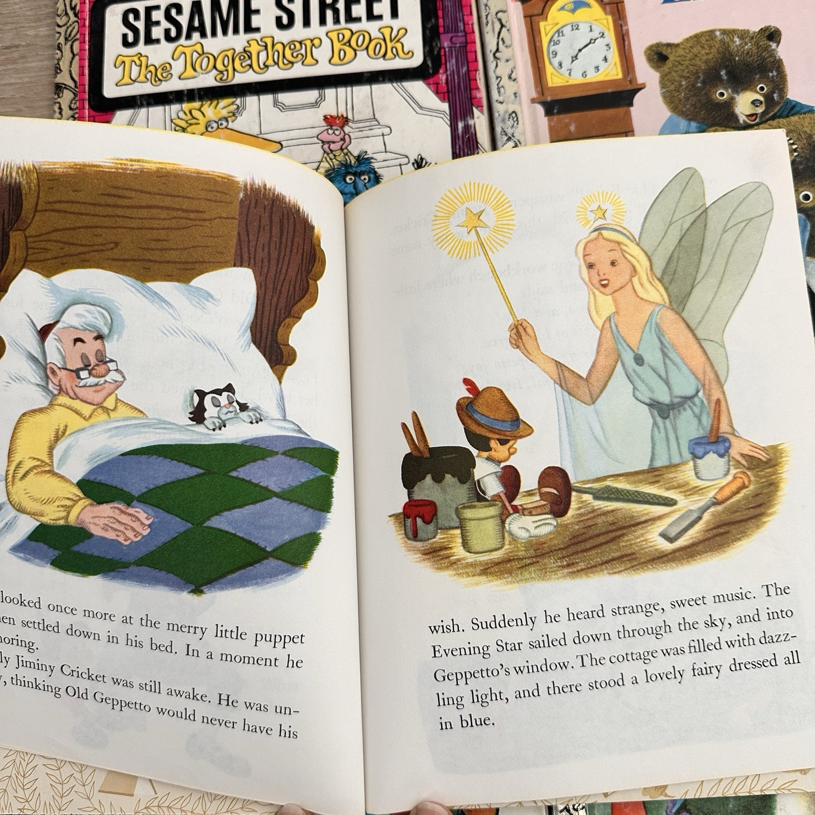Vintage Little Golden Books Mixed Lot 12 Classics 1940s-70s Disney Sesame Street