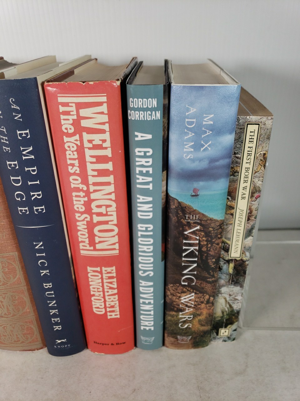 British Military History (7 Book Lot) England, United Kingdom, Wellington, Boer