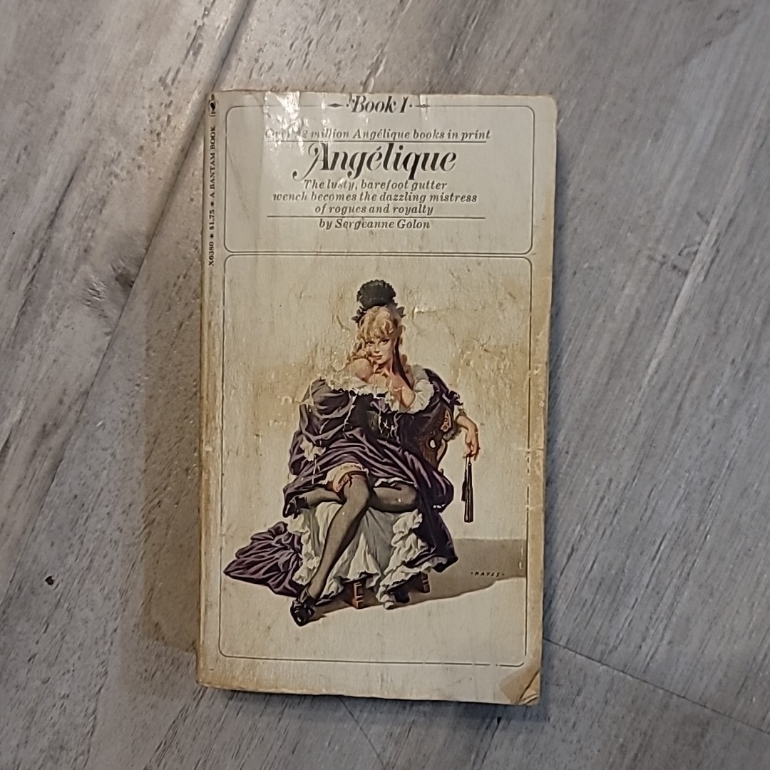 Angelique full series PB 1 – 9 complete lot Golon Bantam romance OOP French VTG