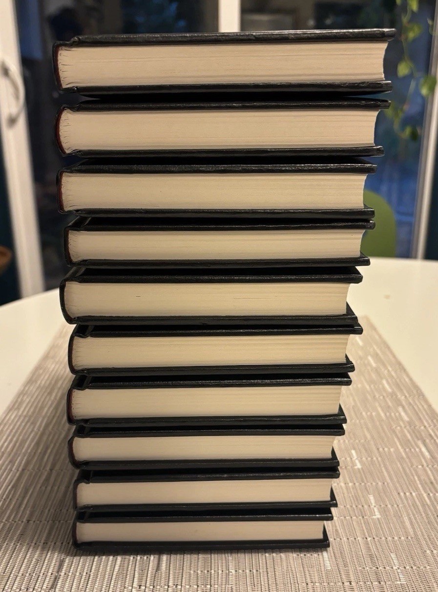 Agatha Christie Mystery Collection~Lot of 24 Bantam Leatherette Books