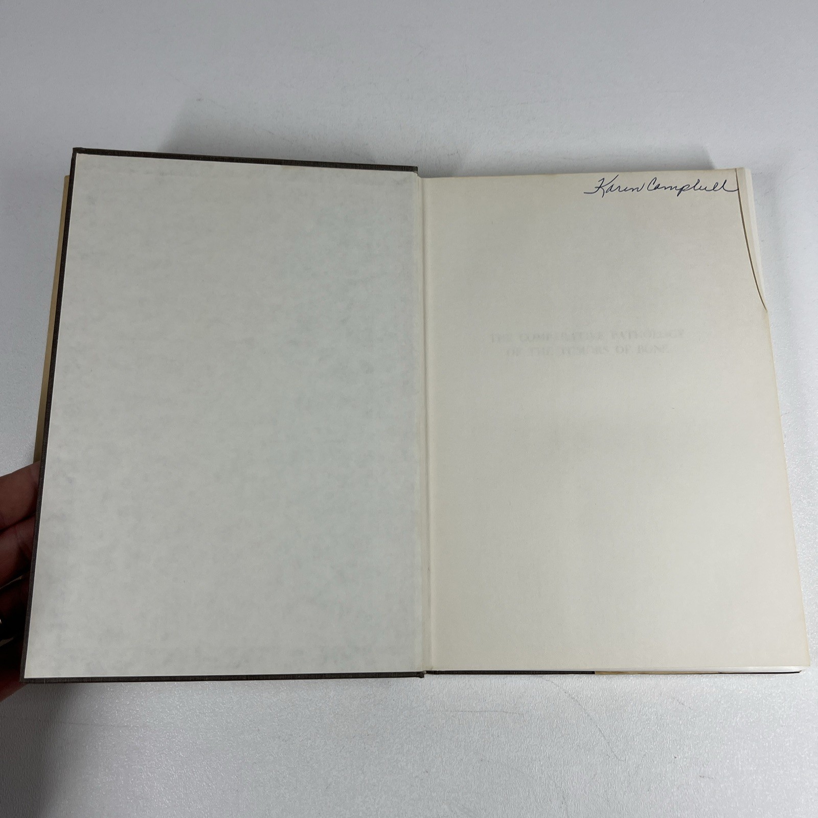 Comparative Pathology of the Tumors of Bone by Jacobson 1971 CSI Vintage Medical