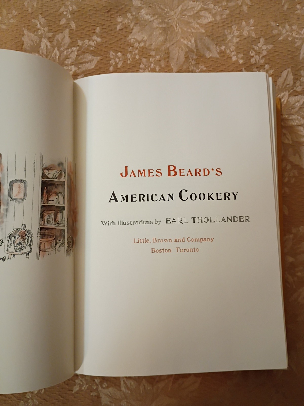 James Beard’s American Cookery 1972 2nd Printing Little Brown Hardcover Book