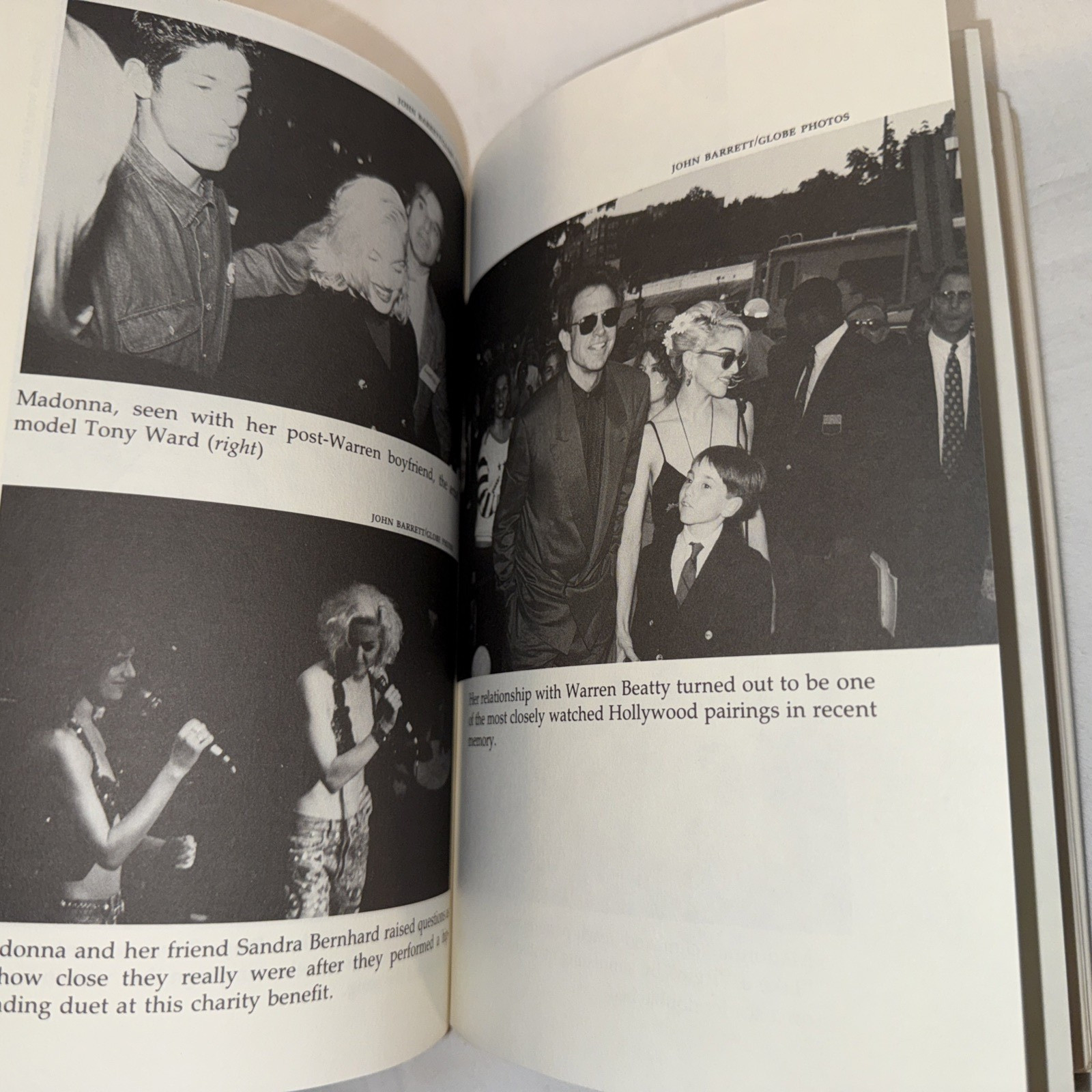 MADONNA The Book large paperback book First Quill Edition PHOTOS 256 pages