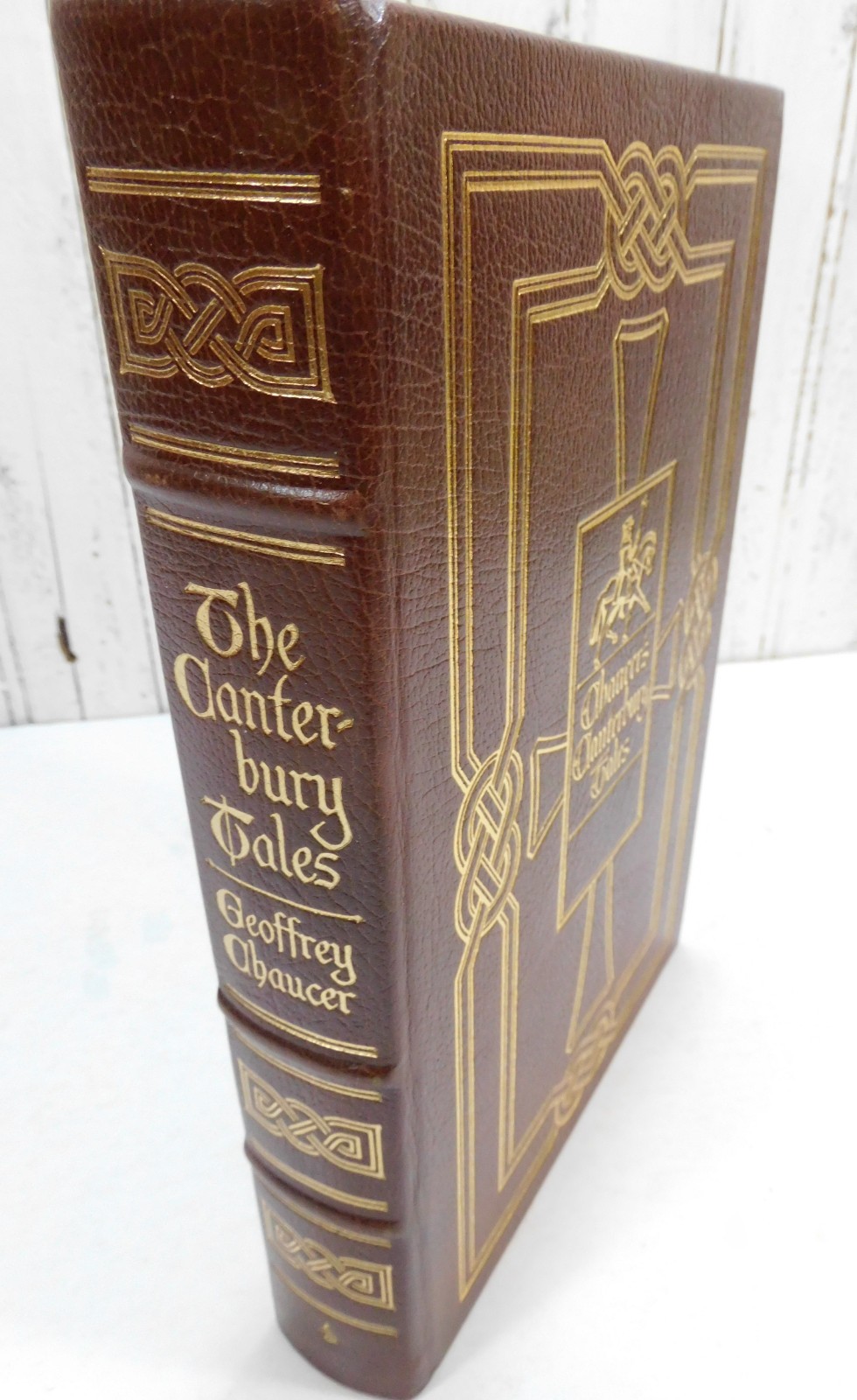 Easton Press The Canterbury Tales Collectors Edition Leather Bound ~ EXCELLENT