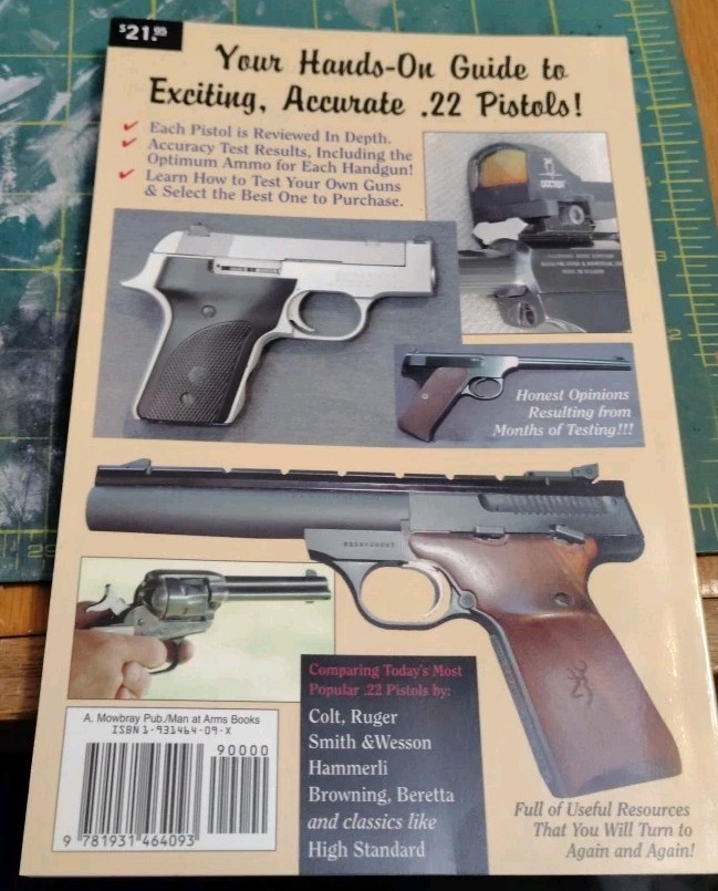 .22 Caliber Handguns : A Shooter’s Guide by D. F. Geiger (2003, Trade Paperback)