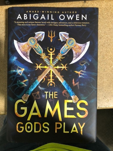 The Games Gods Play Deluxe Limited Edition by Abigail Owen Hardcover OOP