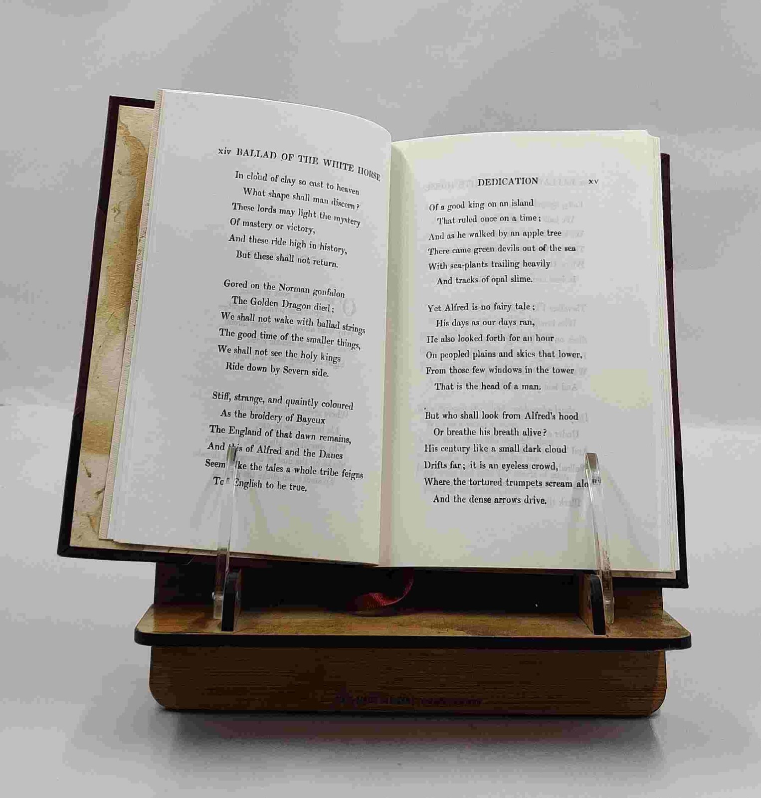 The Ballad Of The White Horse 1920 by G. K. Chesterton [Leather Crafted]
