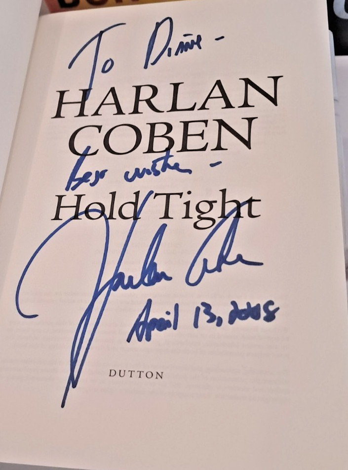 Lot of 6 Signed Harlan Coben Hardcover Books