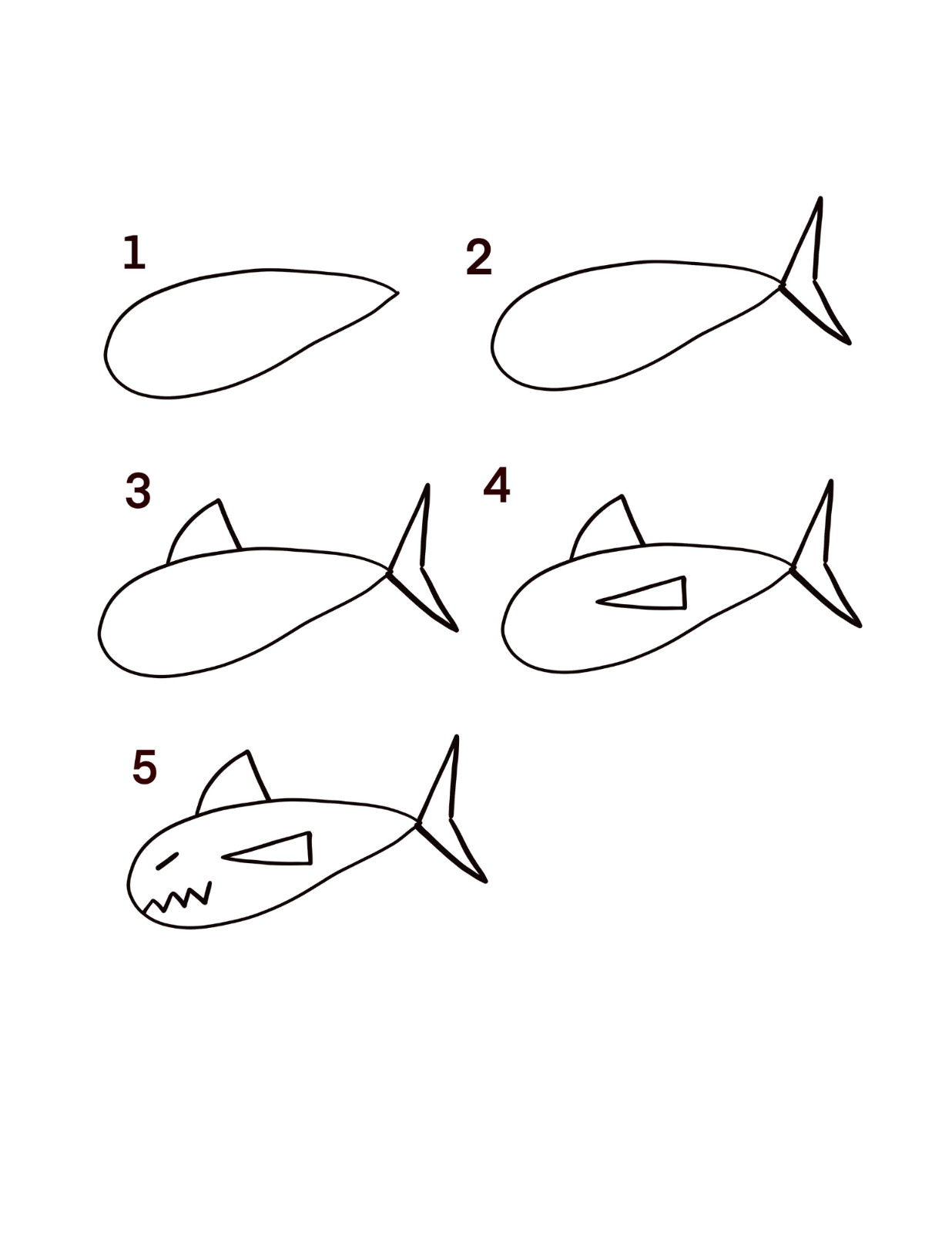 How to Draw for Kids ages 4-8 Simple Step by Step How to Draw Animals