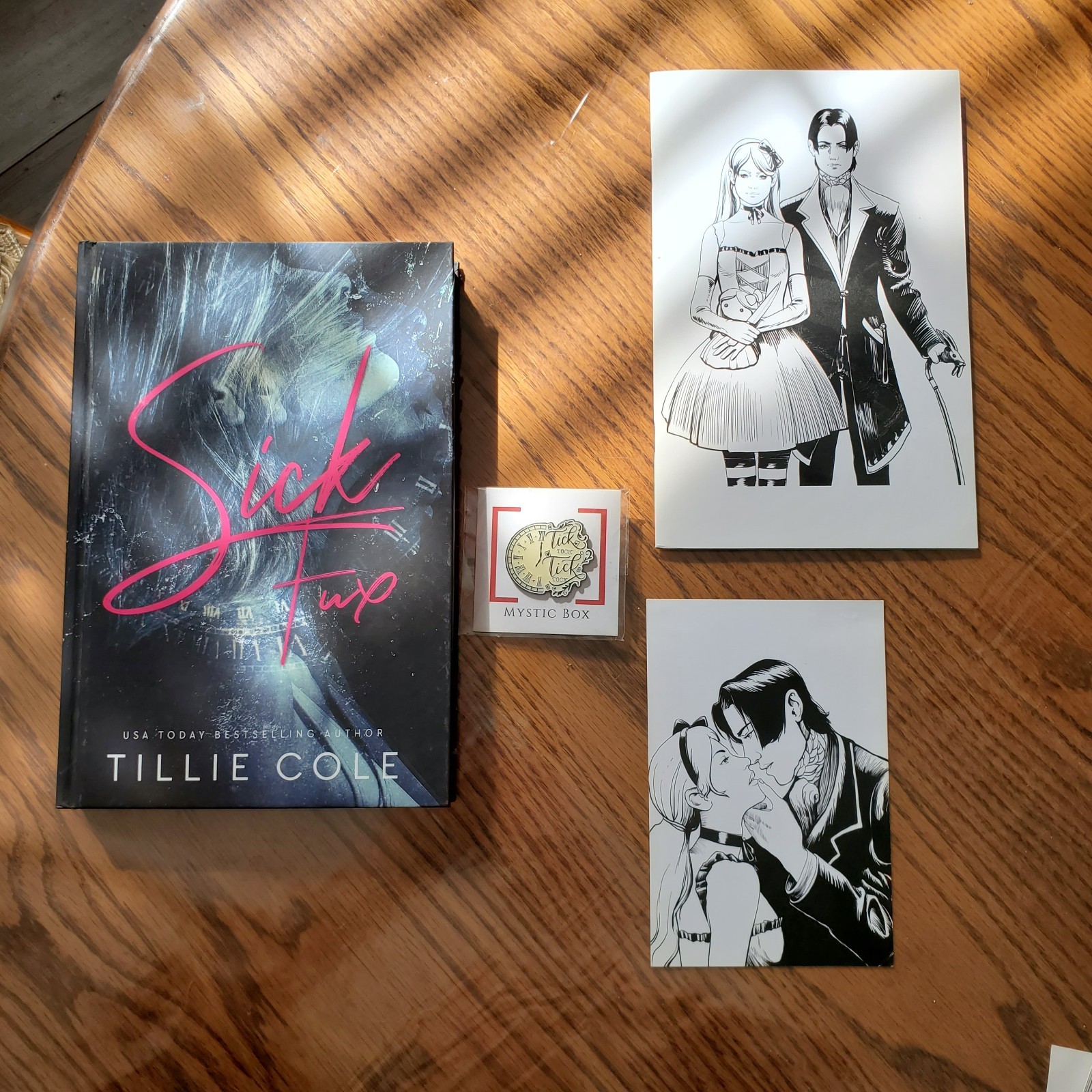 Sick Fux by Tillie Cole Hardback w/ Sprayed Edges Mystic Box Edition Signed