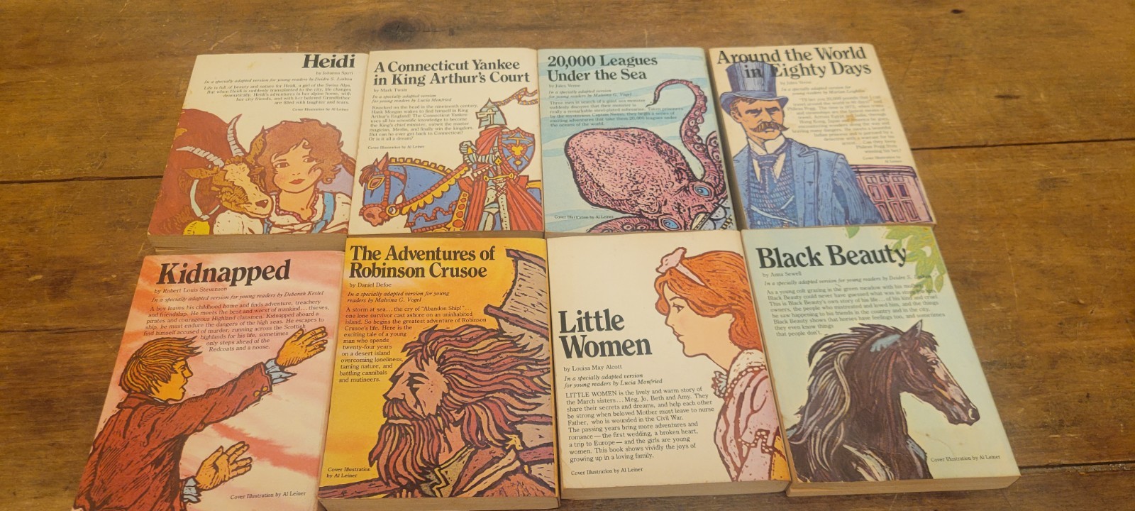 Moby Books Illustrated Classic Mini Pocket Editions Lot of 8