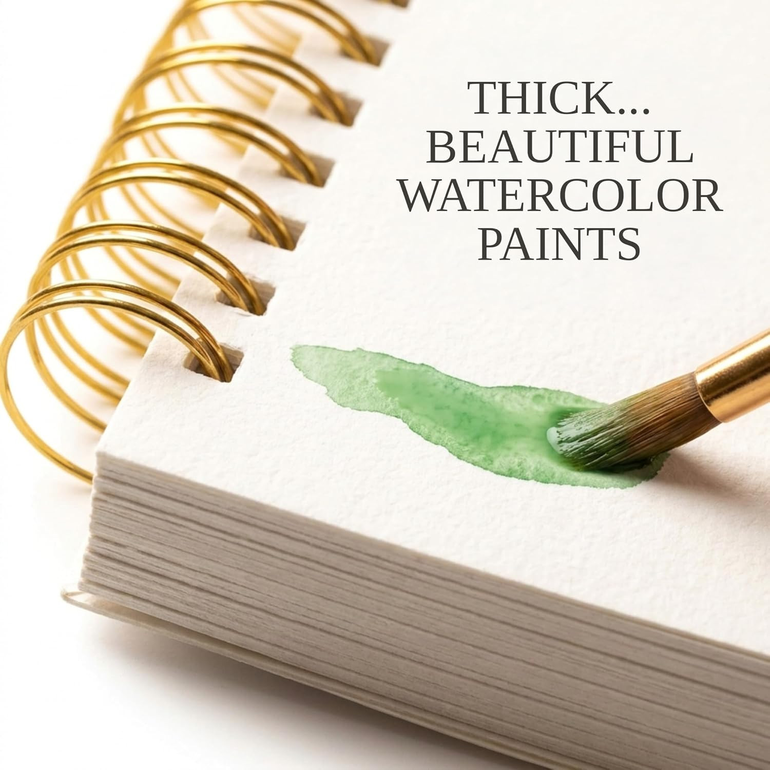 Beautiful Watercolor Book for Beginners – Guided Watercolor Painting Workbook w