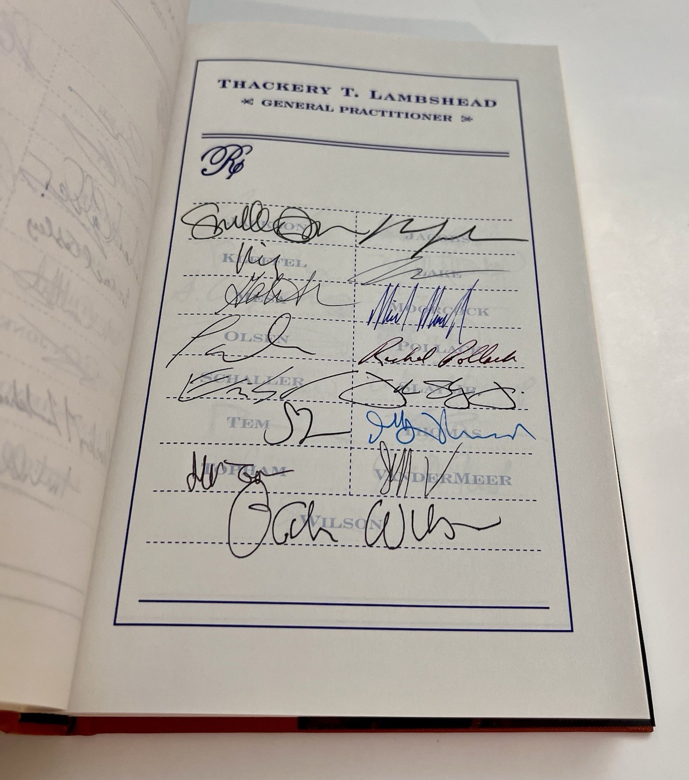 SIGNED LIMITED ED. Alan Moore Neil Gaiman The Thackery T. Lambshead Pocket Guide