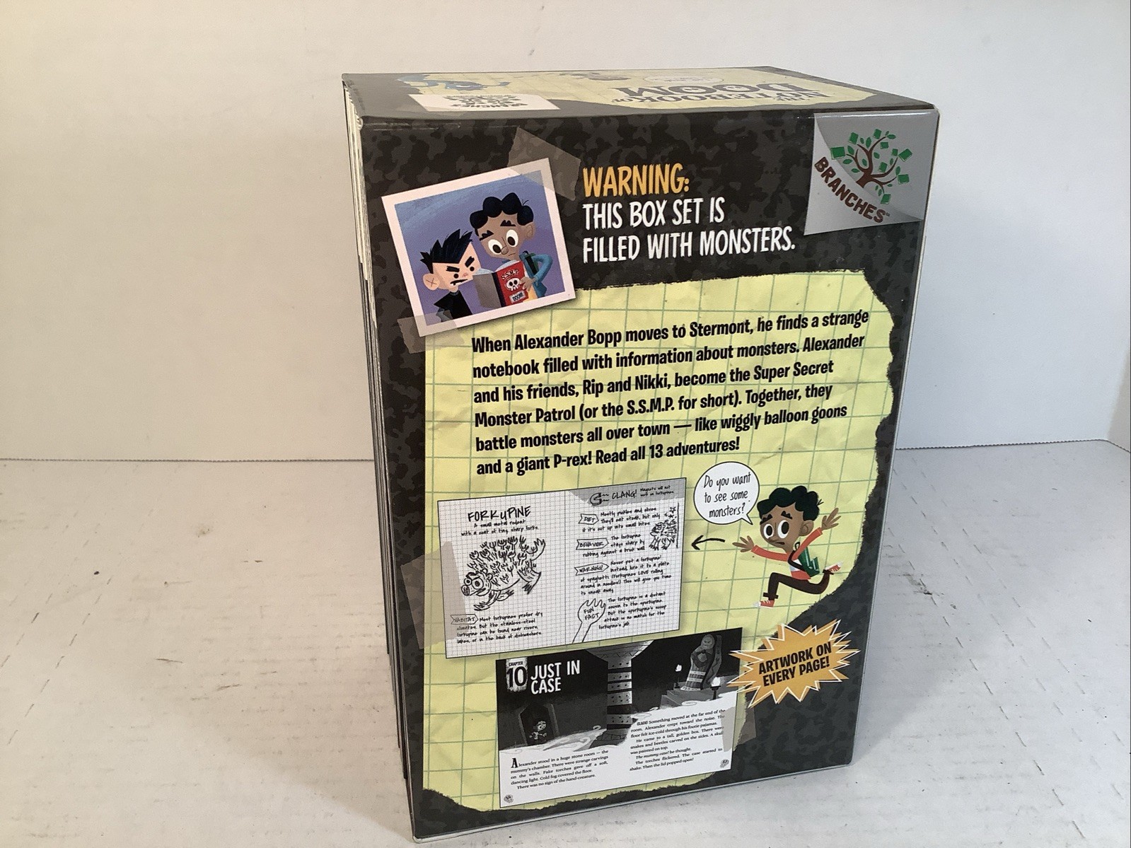 Scholastic The Notebook of Doom Books 1-13 Illustrated Box Set by Troy Cummings