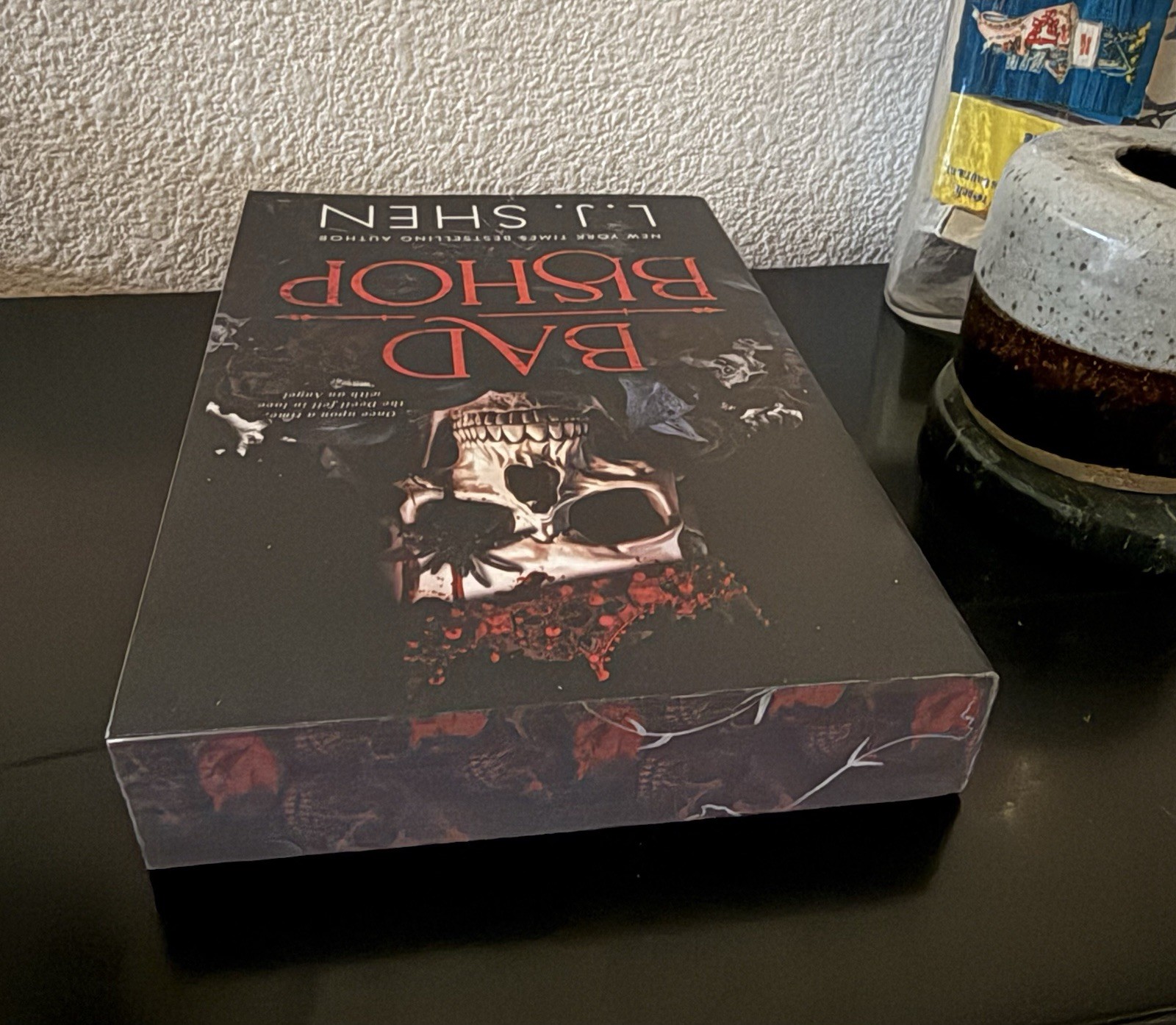 Bad Bishop Deluxe Edition L.J. Shen Paperback Sprayed Edges Society of Villains