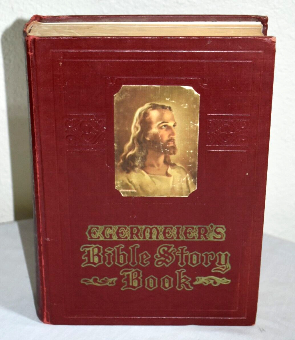 1947 EGERMEIRER’S BIBLE STORY HB Edition BOOK Illustrations Maps 608+ Pages