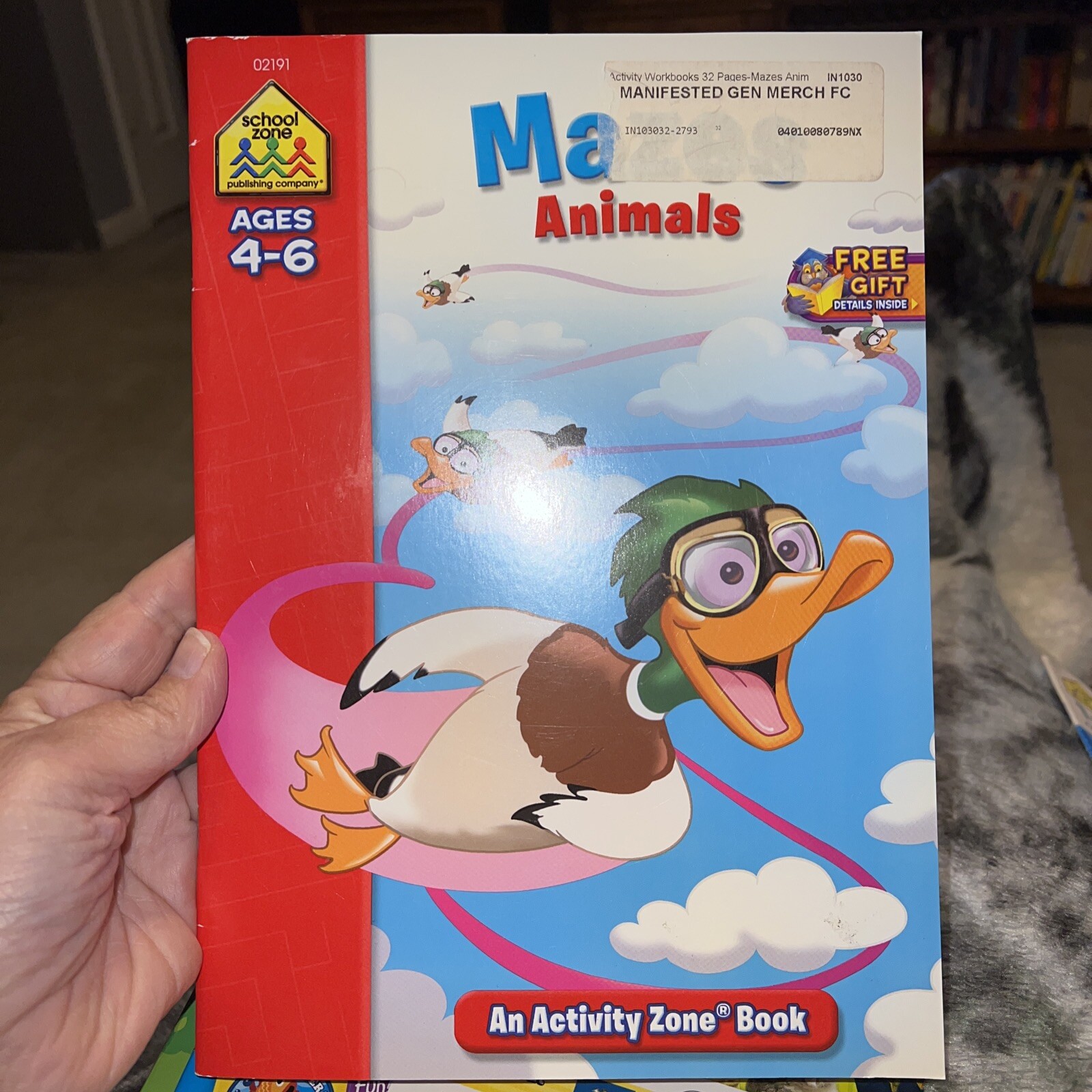 Mazes: Animals: Ages 4-6 (Activity Zone) by Jennifer Neumann Brand New 2004