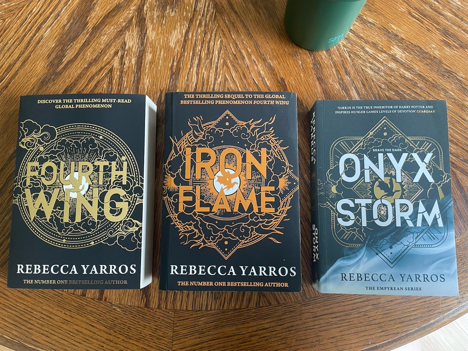 Fourth Wing Rebecca Yarros Empyrean Series 3 Book Set Iron Flame Onyx Storm