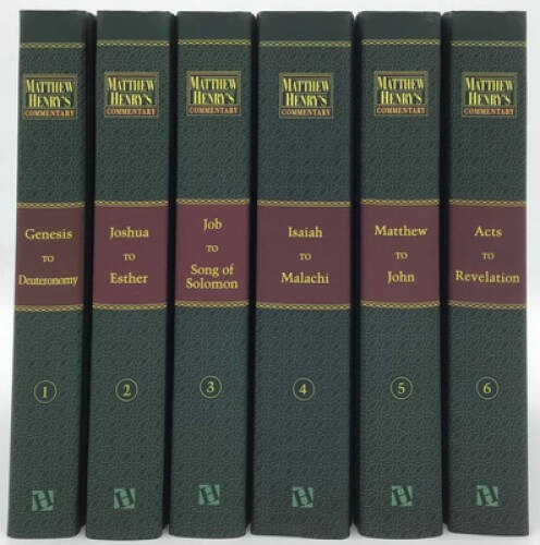 Matthew Henry’s Commentary on the Whole Bible: New Modern Edition [6 – VERY GOOD