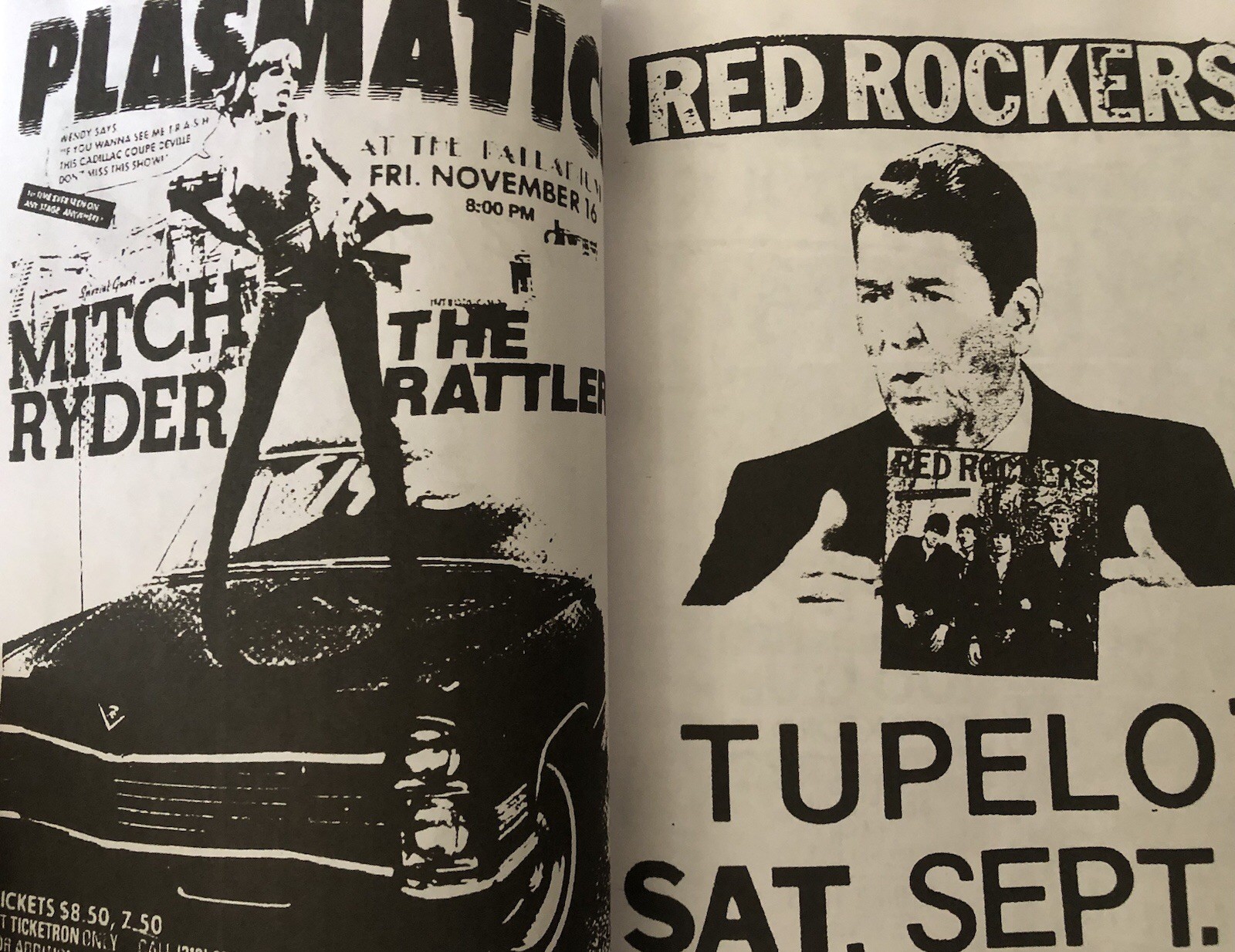 400 Punk Rock Flyers Book – Minor Threat, Bad Brains, Circle Jerks, Misfits FEAR