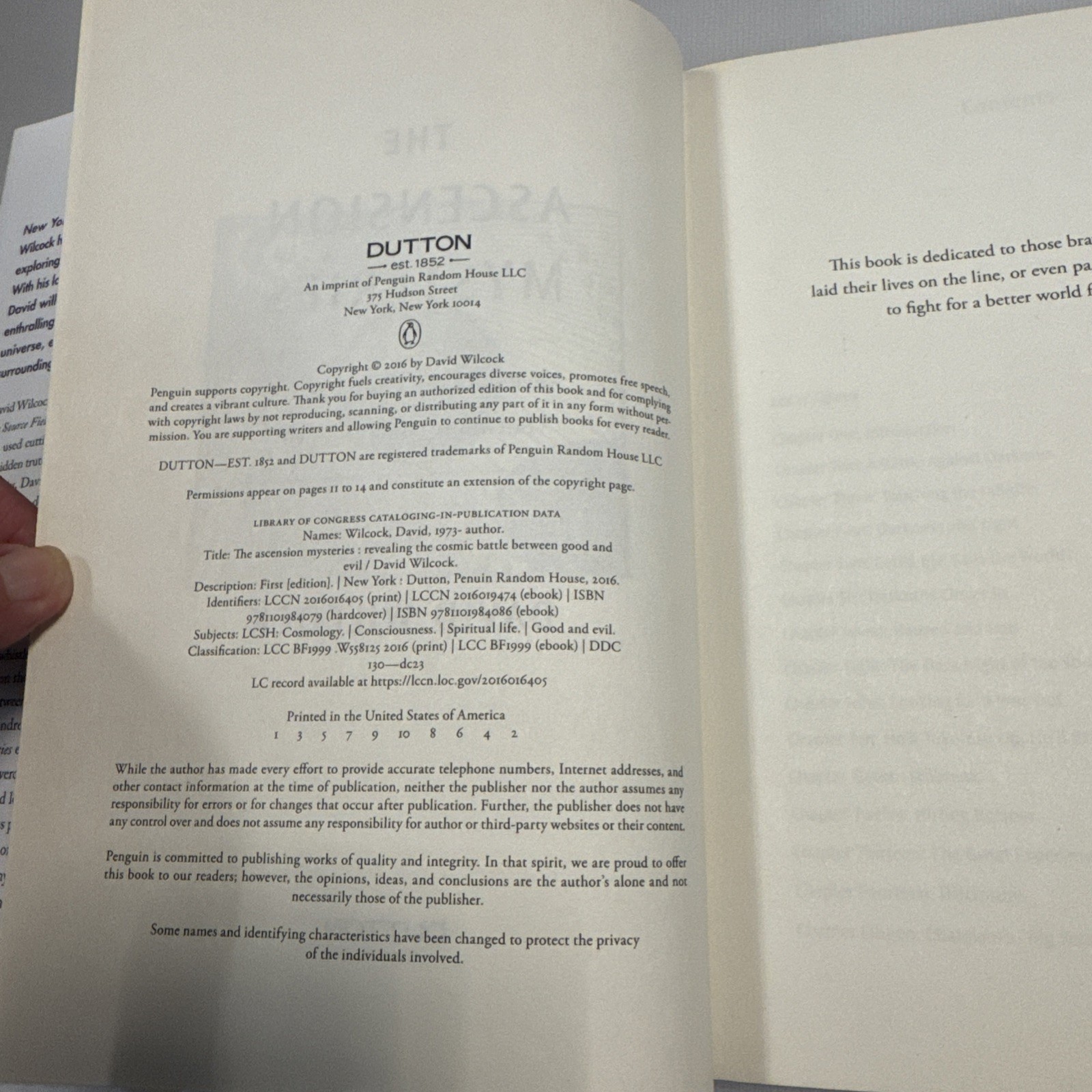 Ascension Mysteries by David Wilcock 1st print