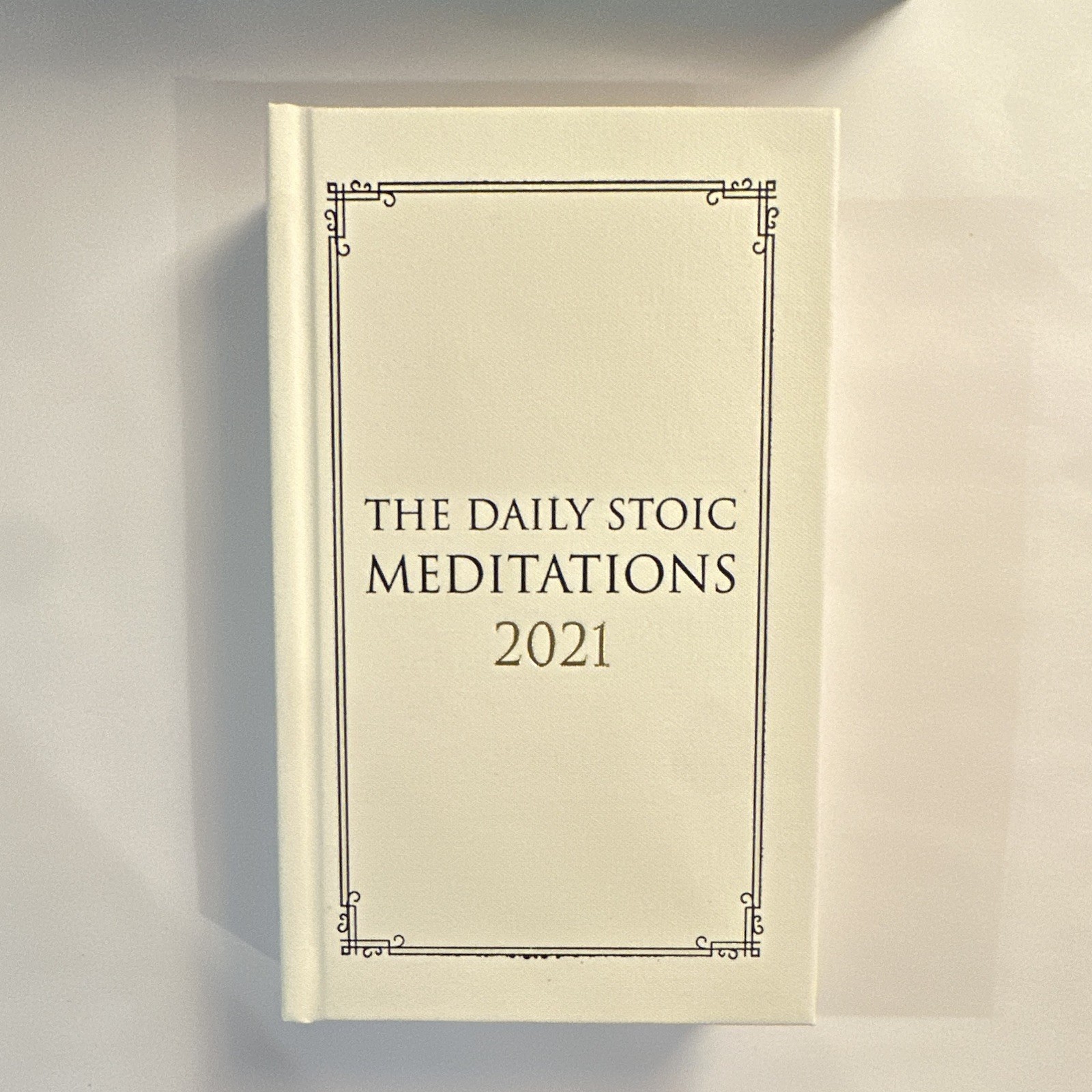 The Daily Stoic Meditations 2021 Hardcover Book w/ Slipcase (English) – RARE!