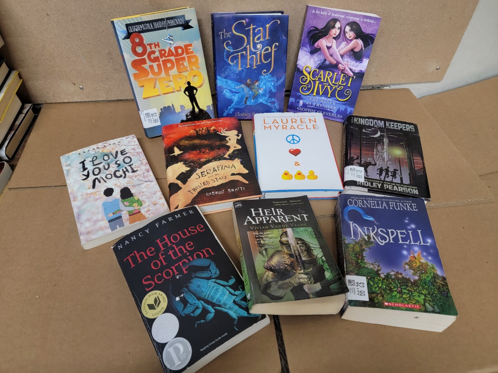 Lot of 20 Young Adults YA PRE-Teen Youth RANDOM STORY CHAPTER UNSORTED BOOKS MIX