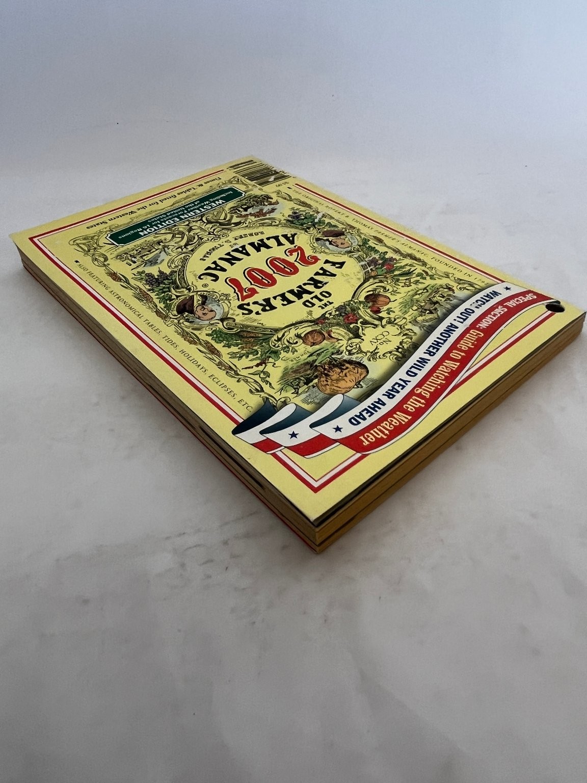 Old Farmer’s Almanac 2007 Robert B. Thomas Western Edition Weather Forecasts