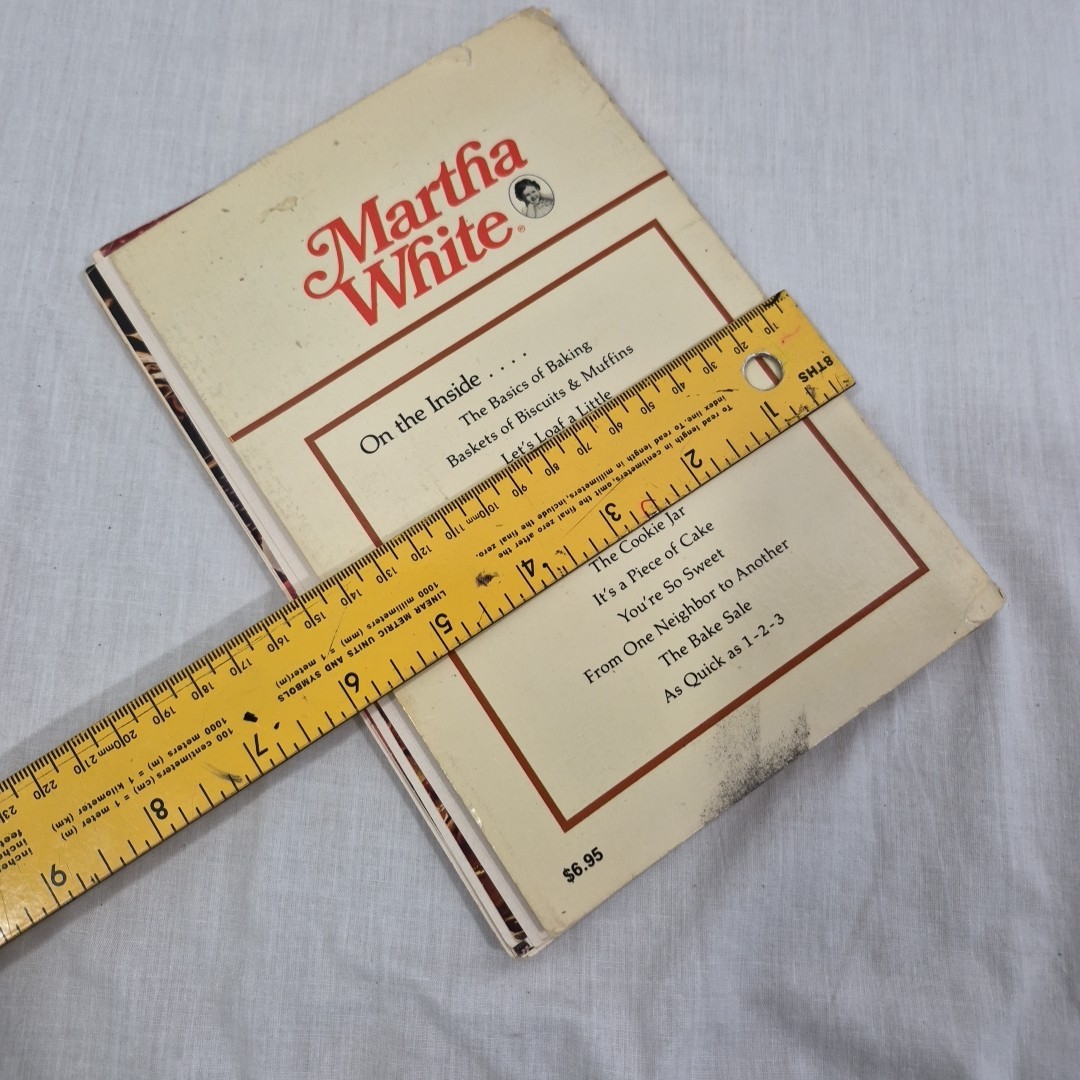 Martha White Southern Baking Book, Spiral Bound , Vintage 1983, 6″ X 8.5″