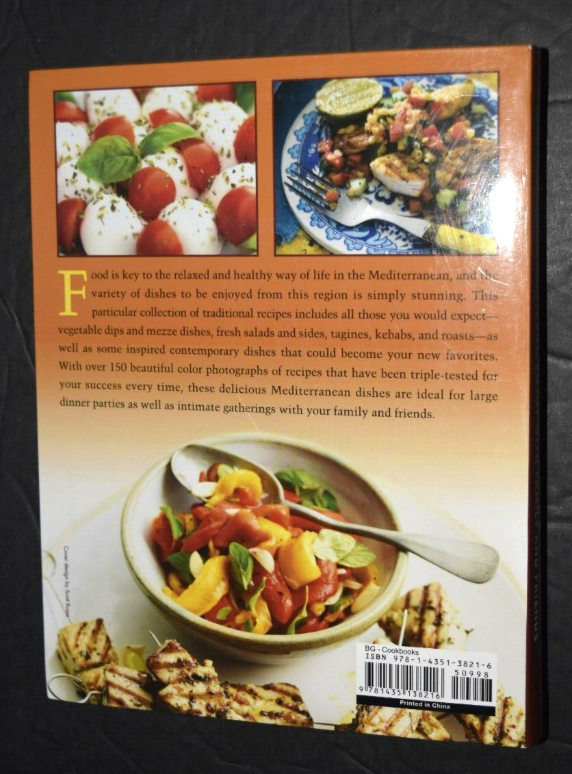 SOFT COVER BOOK, “MEDITERRANEAN COOKING,” 150+ Recipes, 367 Pages, New (c) 2010
