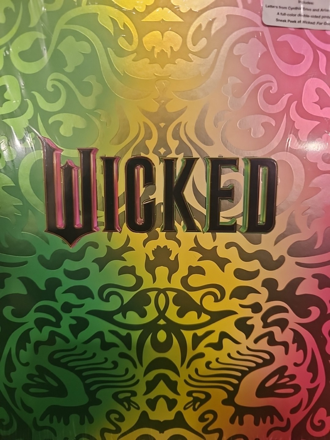 The Official Visual Companion WICKED Target Exclusive (Hardcover) NEW #0272
