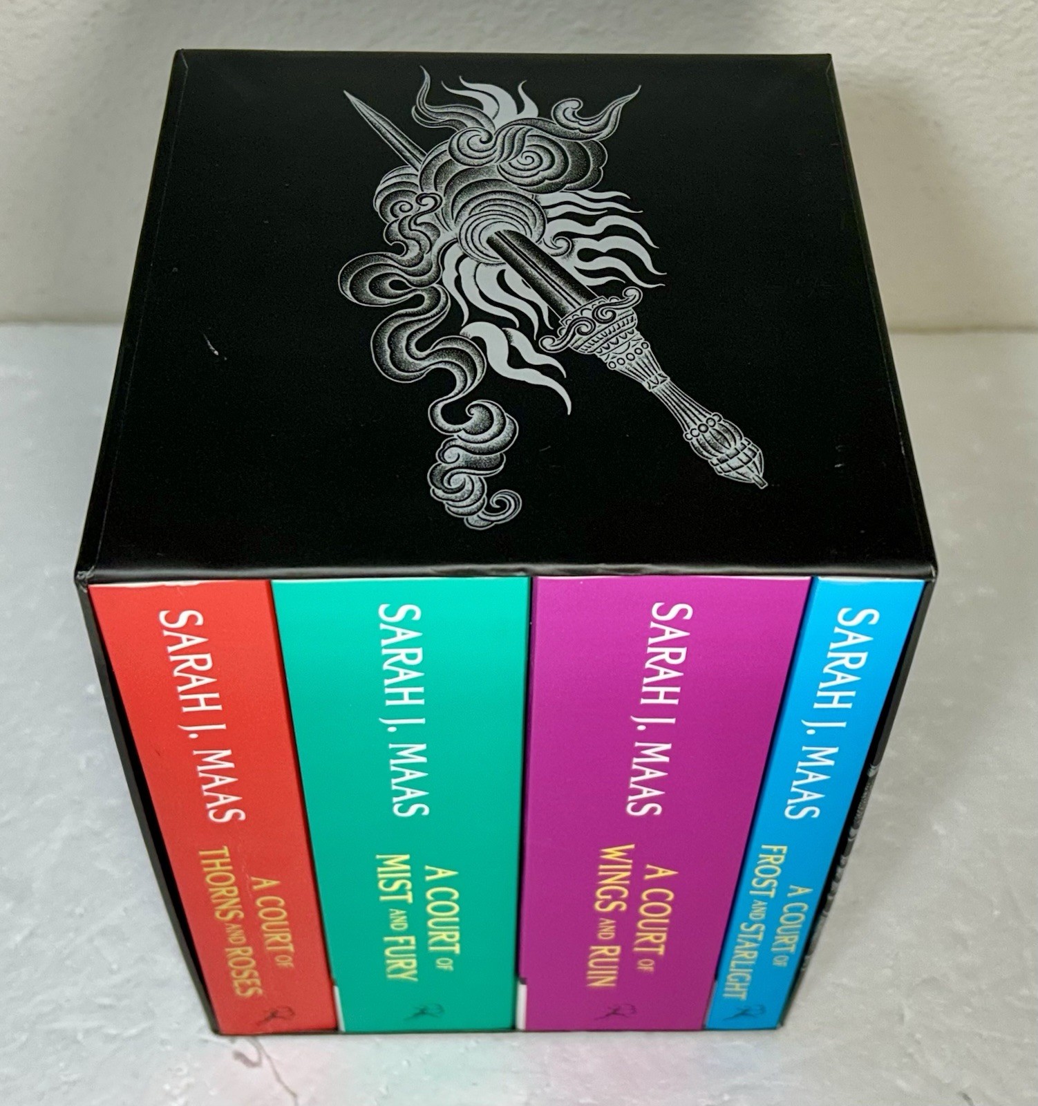 Sarah J Maas Court of Thorns and Roses Box Set 4 Books (1-4) Trade Paperback