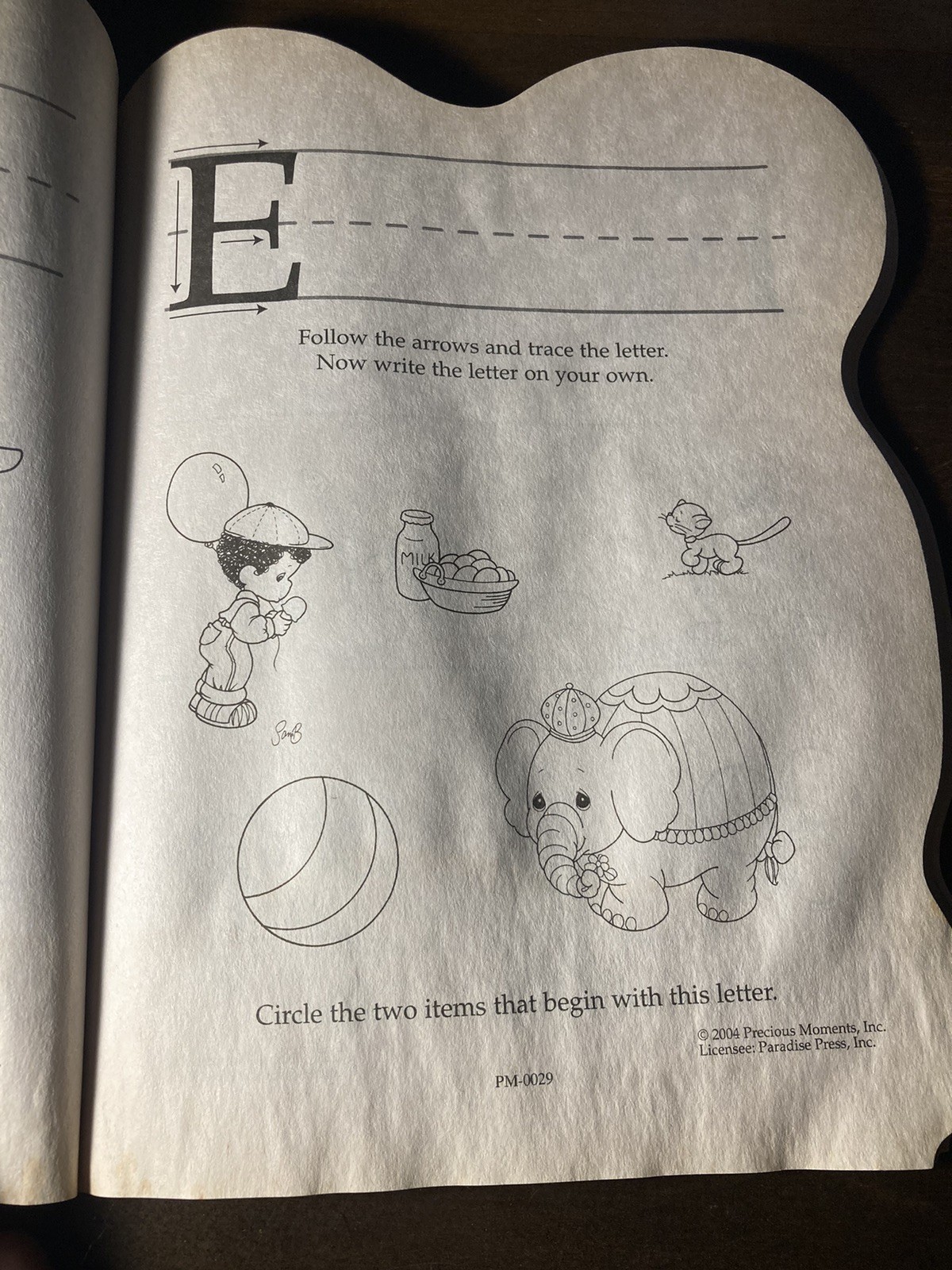 Vintage 2000’s Precious Moments Activity and Coloring Book New Old Stock Unused