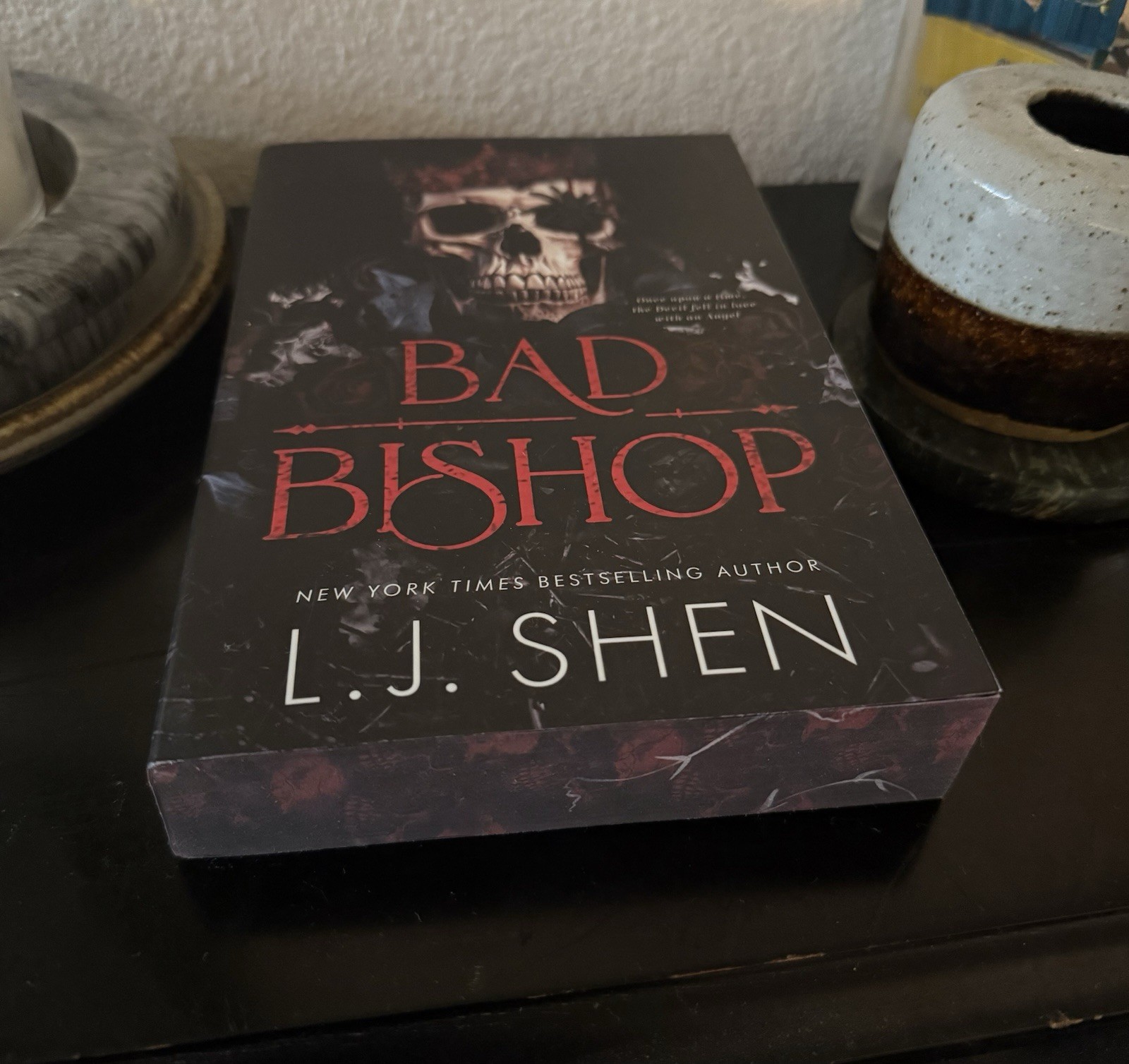 Bad Bishop Deluxe Edition L.J. Shen Paperback Sprayed Edges Society of Villains