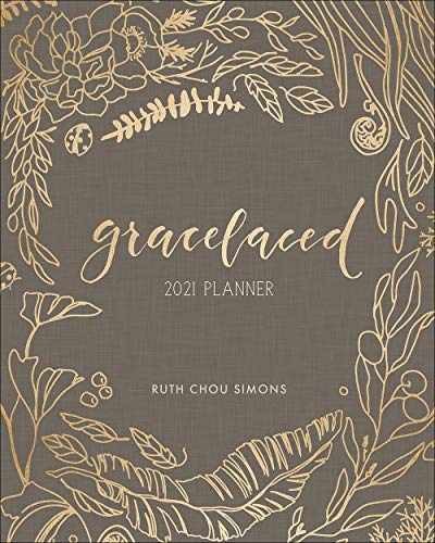 GraceLaced 2021 12-Month Planner – Hardcover, by Simons Ruth Chou – Acceptable n
