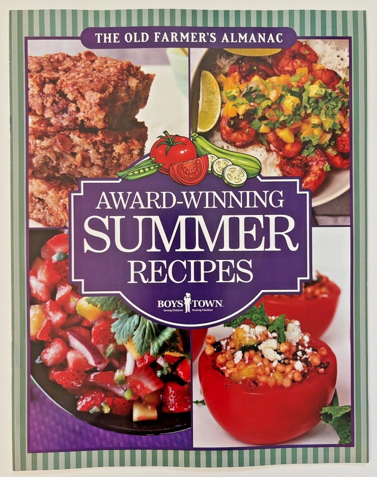 The Old Farmer’s Almanac 2026 ~ Award Winning Summer Recipes ~ Soup to Nuts