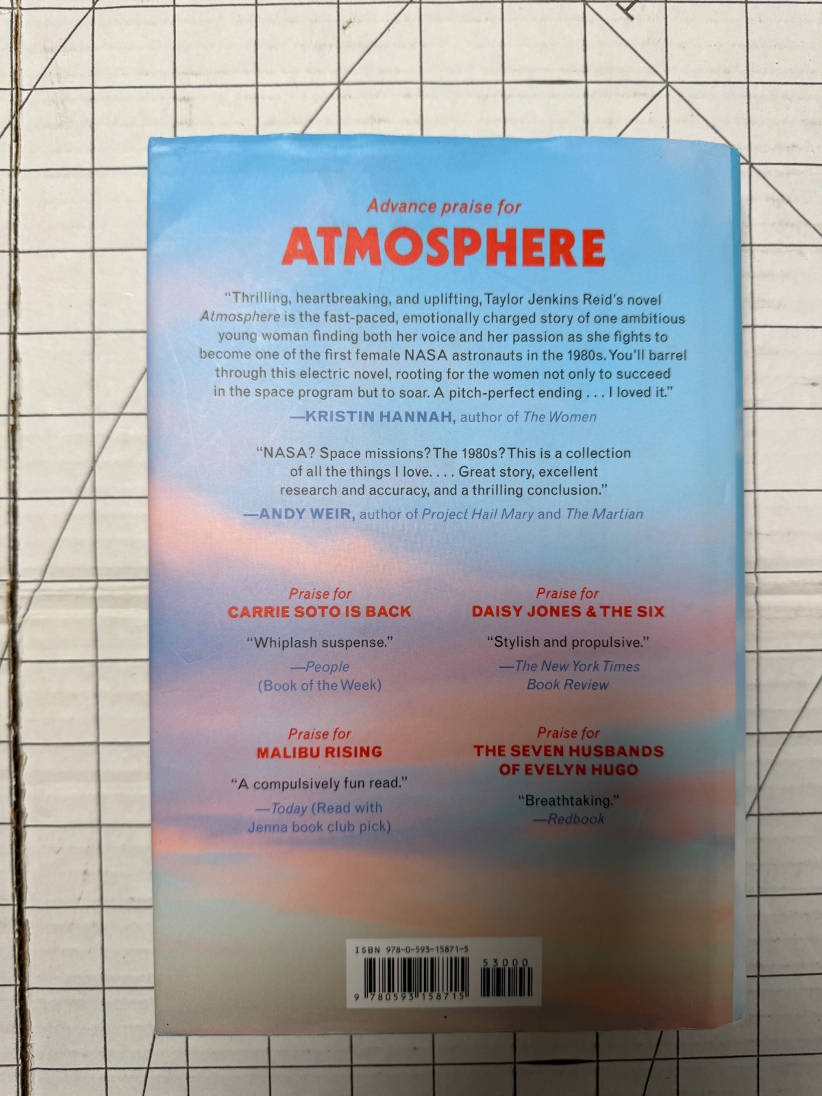 Atmosphere : A Love Story by Taylor Jenkins Reid 2025, HC/DJ SIGNED 1st Edition